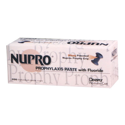Nupro Cups Fine/Bubblegum (200) Prophy Paste With Fluoride