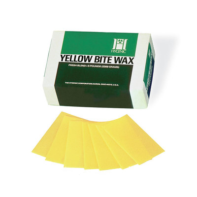 Wax Sheets Yellow Bite 1lb (Hygenic)