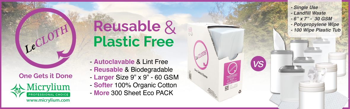 NEW LeCloth Wipes: Reusable & Plastic Free!