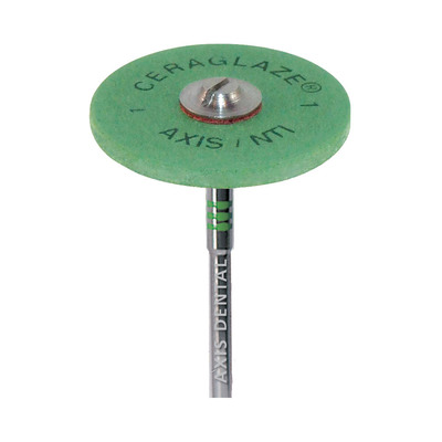 Ceraglaze Green Pre-polishing Wheel (1) 