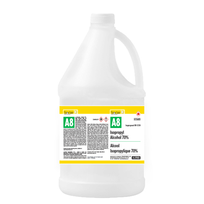 Isopropyl Alcohol 70% 4L (A8) ****Hazardous item – Item may require additional shipping and/or handling charges.****