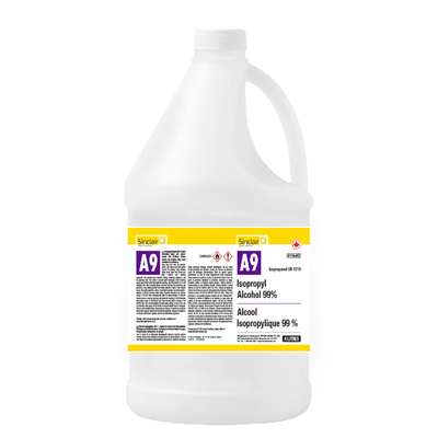 Isopropyl Alcohol 99% 4L (A9) ****Hazardous item – Item may require additional shipping and/or handling charges.****