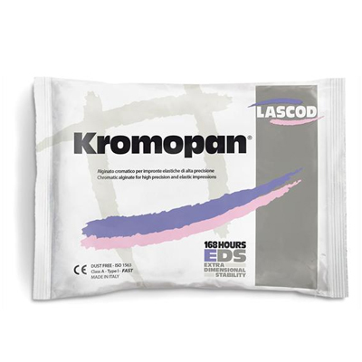 Kromopan Chromatic Alginate 1lb Pouch Fast Set Dust-free