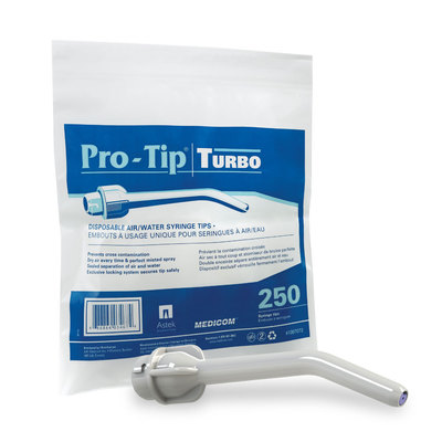 Pro-Tip Turbo Bag/250 Syringe Tips