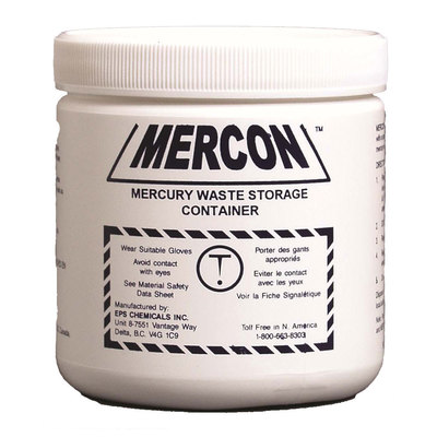 Mercontainer 473ml For Disposal