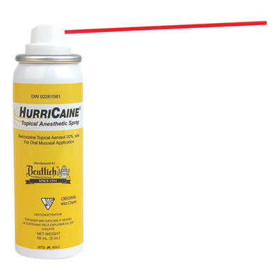 Hurricaine Spray 2oz Can ****Hazardous item – Item may require additional shipping and/or handling charges.****