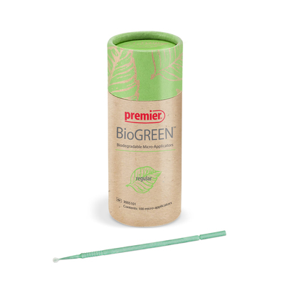 BioGreen Regular Pk/100 Biodegradable Micro-Applicator