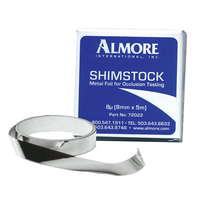 Shimstock Foil Roll 8mm X 5M 