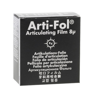 Artifol II Black/Black 22mm X 20m Mylar W/ Dispenser