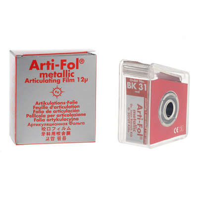 Arti-Fol Metallic BK-31 Red 12 Micron 22mm 20M Ultra Thin