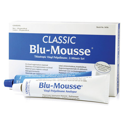 Blu-Mousse Tubes Classic (2 Tubes - 160ml Total)