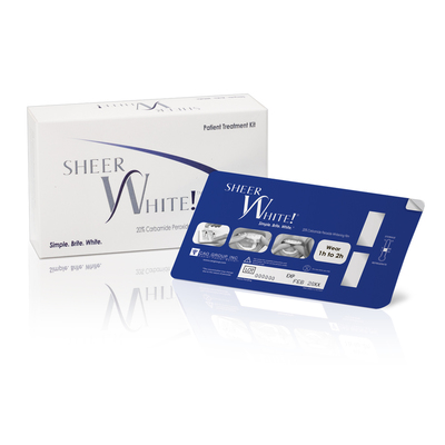 Sheer White Intro Kit (6 Bx) Home Whitening (10 Strips/Bx)