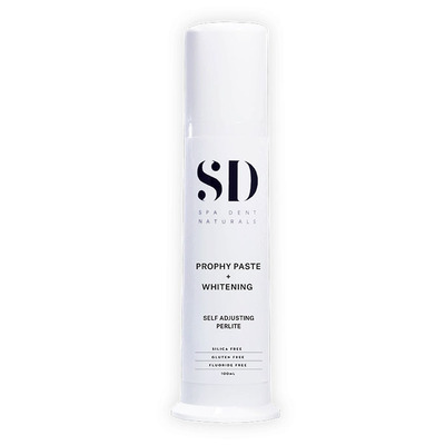 Spa-Dent Naturals Cs/5 Prophy Paste & Whitening Pump 100ml