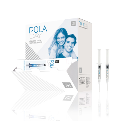 Pola Day 9.5% Dispenser Kit (Package of 50 x 3gm Hydrogen Peroxide Syringes)