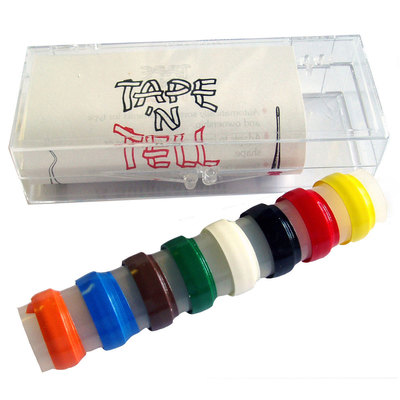 Tape N Tell Assorted (8 Assorted Colors)