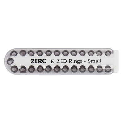 EZ ID Ring Small Gray Pk/25 