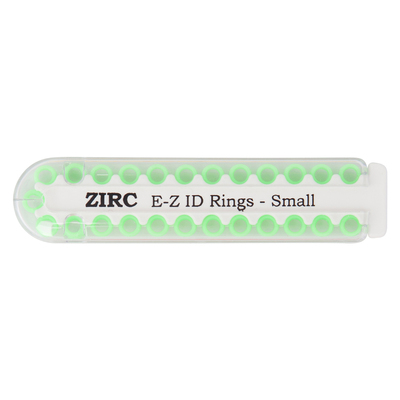 EZ ID Ring Small Neon Green Pk/25