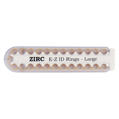 EZ ID Ring Large Beige Pk/25 