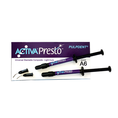 Activa Presto A6 2-2g Syringes & 20 Tips