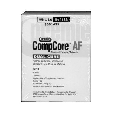 Compcore AF Dual Cure Refill White 50gm Cart & Accy