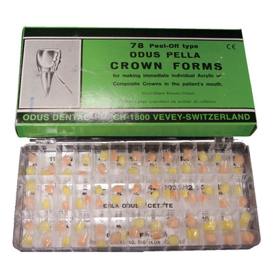 Odus Pella Full Kit (78) Peel-off Crown Forms