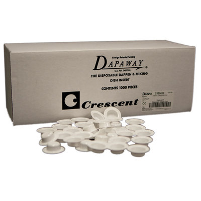Dapaway Dappen Dishes (1000 Disposable Dishes)