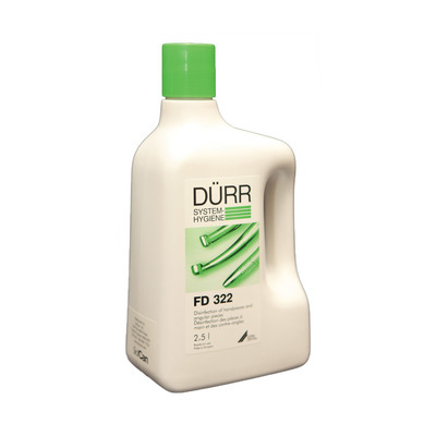 FD322 Handpiece Disinfectant 2.5L Bottle (Durr) ****Hazardous item – Item may require additional shipping and/or handling charges.****
