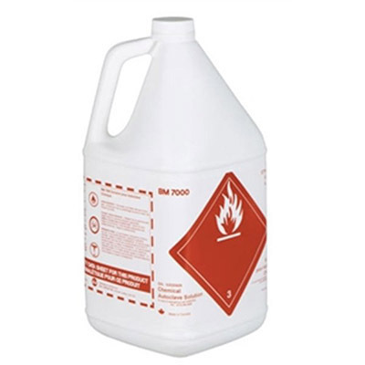 Chemical Autoclave Solution 4L ****Hazardous item – Item may require additional shipping and/or handling charges.****