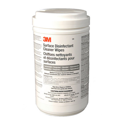 Surface Disinfectant Wipes 6.8" X 10" Pk/100