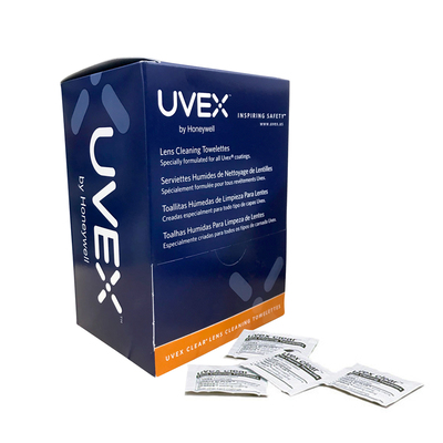 Uvex Towelettes Pkg/100 Individually Packed W/Solution