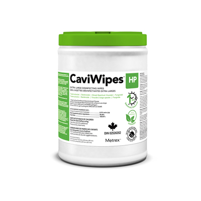 CaviWipes HP XL 65/can 9"x12" (Hydrogen Peroxide)