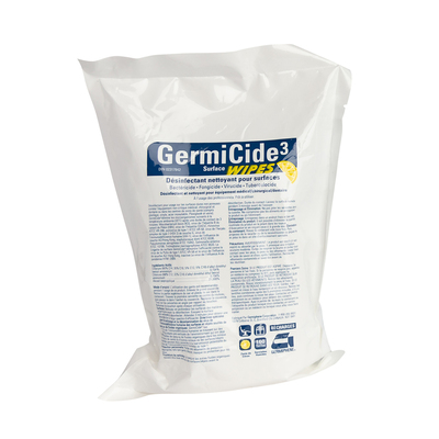 Germicide-3 Wipes Lemon Refill 15x17cm Pk/160 Flatpack