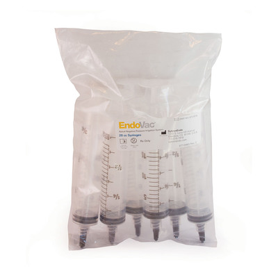 EndoVac Syringes 20cc Pk/6 