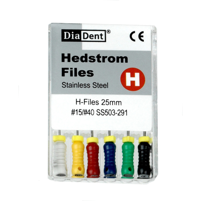 H-File 25mm #15-40 Pk/6 (Hedstrom)