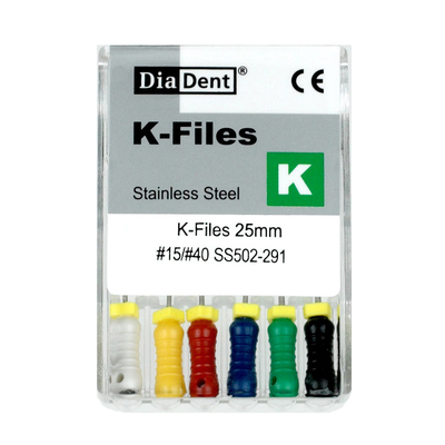 K-File 25mm #15-40 Pk/6 