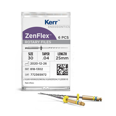ZenFlex 25mm .04 /.30 Pk/6 
