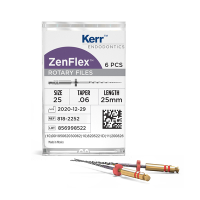 ZenFlex 25mm .06 /.25 Pk/6 