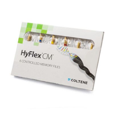 Hyflex CM Sterile 21mm Asst Pk/6  NiTi Files