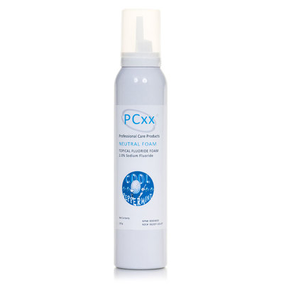 PCXX Neutral Foam Peppermint 7.4 oz 2% Sodium Fluoride, Neutral PH