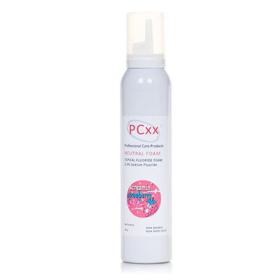 PCXX Neutral Foam Strawberry 7.4 oz 2% Sodium Fluoride, Neutral PH