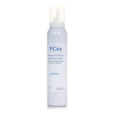 PCXX Neutral Foam No Flavour 7.4 oz 2% Sodium Fluoride, Neutral PH