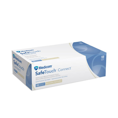 Safetouch Connect X-Small Bx/100 Powdered Latex