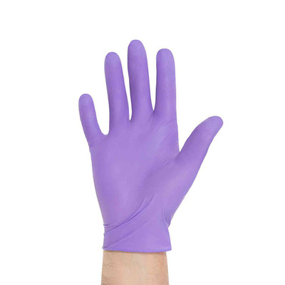 Kimberly Clark Small Powder-Free Purple Nitrile Gloves Bx/100 #55081