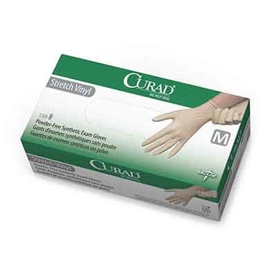 Curad Powder-Free Medium Synthetic Gloves Bx/150