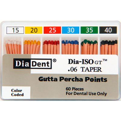 Dia-ISO GT .06 #15-40 Gutta Percha (60) 
