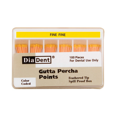 Gutta Percha Feathertip Fine-fine (Bulk/100)dr. Schilder's Technique