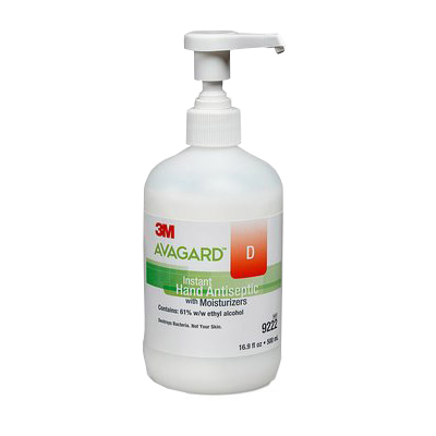 Avagard D Anti-Septic Hand Sanitizer 500ml Pump Bottle 61% Ethyl Alcohol ****Hazardous item – Item may require additional shipping and/or handling charges.****