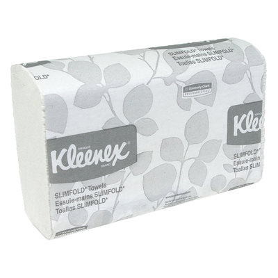 Kleenex Slimfold Towel 7.5"x11.6" White Cs/24x90 (Kimberly-Clark)