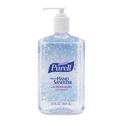 Purell Hand Sanitizer 12oz With Pump 70% Ethyl Alcohol #3770 ****Hazardous item – Item may require additional shipping and/or handling charges.****