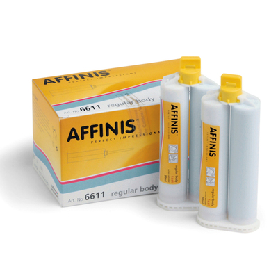Affinis Fast Std Pkg Regular Body 2x50ml Cartridges & 12 Tips